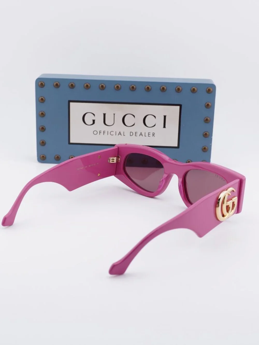 Gucci GG1754S 004 Square Sunglasses - Pink